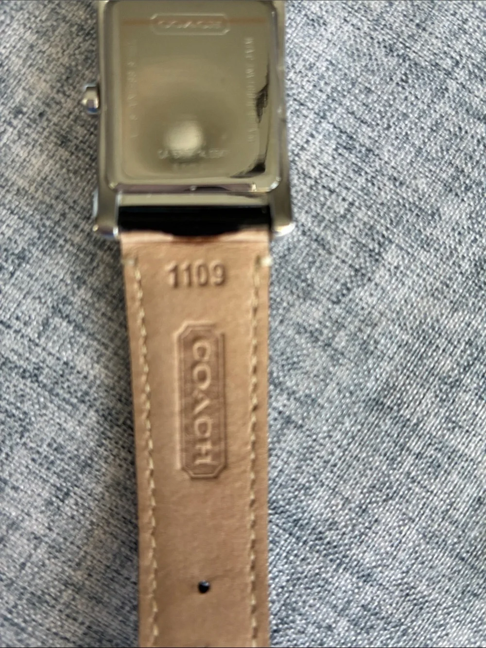 Coach slim rectangular